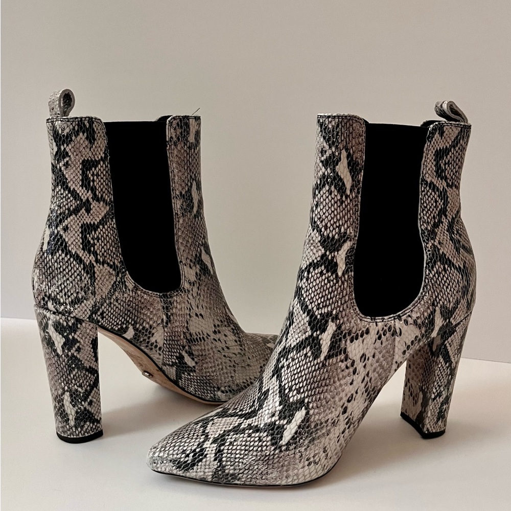 Tony Bianco Size 8.5 Snake Print Boot - image 1